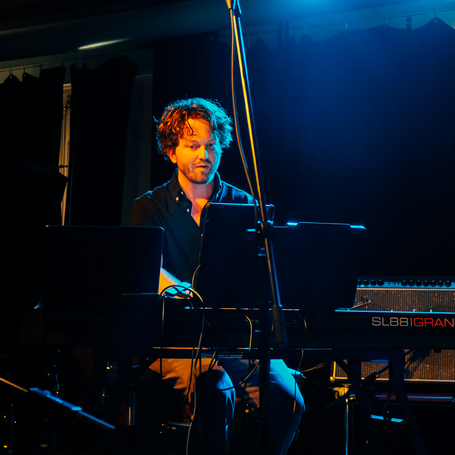 Fabian Krafft am Klavier